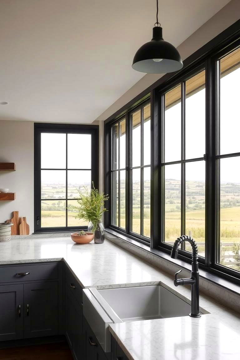 Adding Style to Traditional Wood Homes - 24 Houses With Black Windows