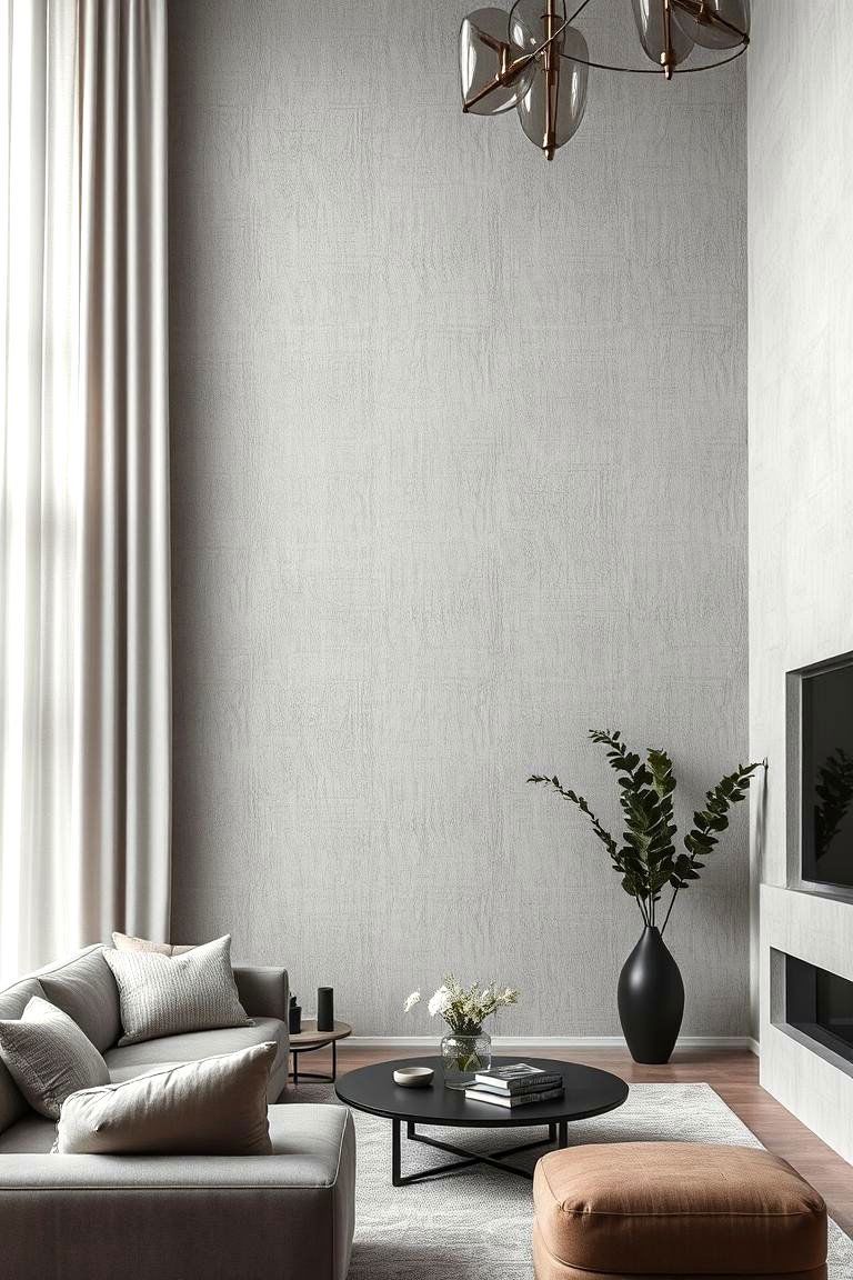 Adding Texture with Wall Treatments - 24 High Ceiling Tall Wall Decor Ideas