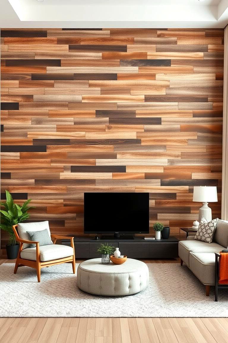 Adding a Feature Wall for Visual Interest - 24 Open Floor Plan Ideas