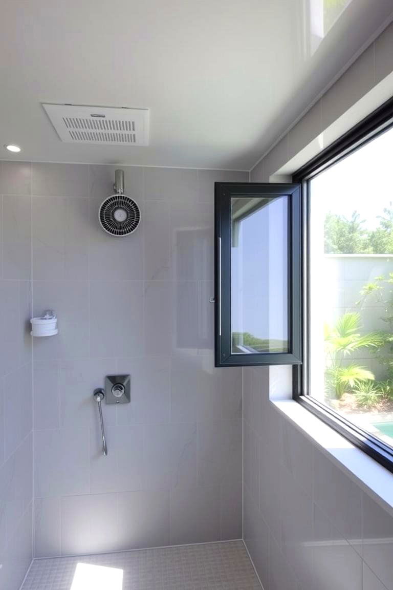 Adequate Ventilation - 24 Pool Bathroom Ideas