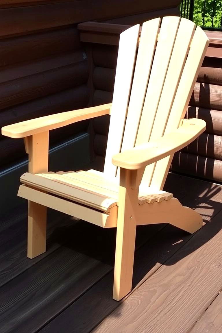 Adirondack Chair Setup - 24 Deck Seating Ideas