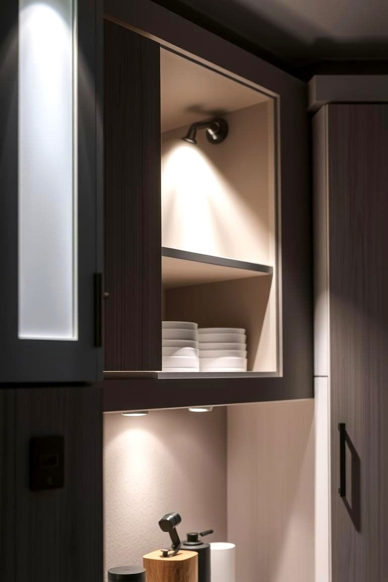 Adjustable Beam Cabinet Lighting - 24 Cabinet Lighting Ideas