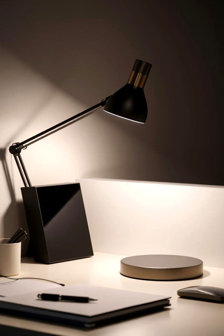 Adjustable Desk Lamp - 24 Cubicle Decor Ideas
