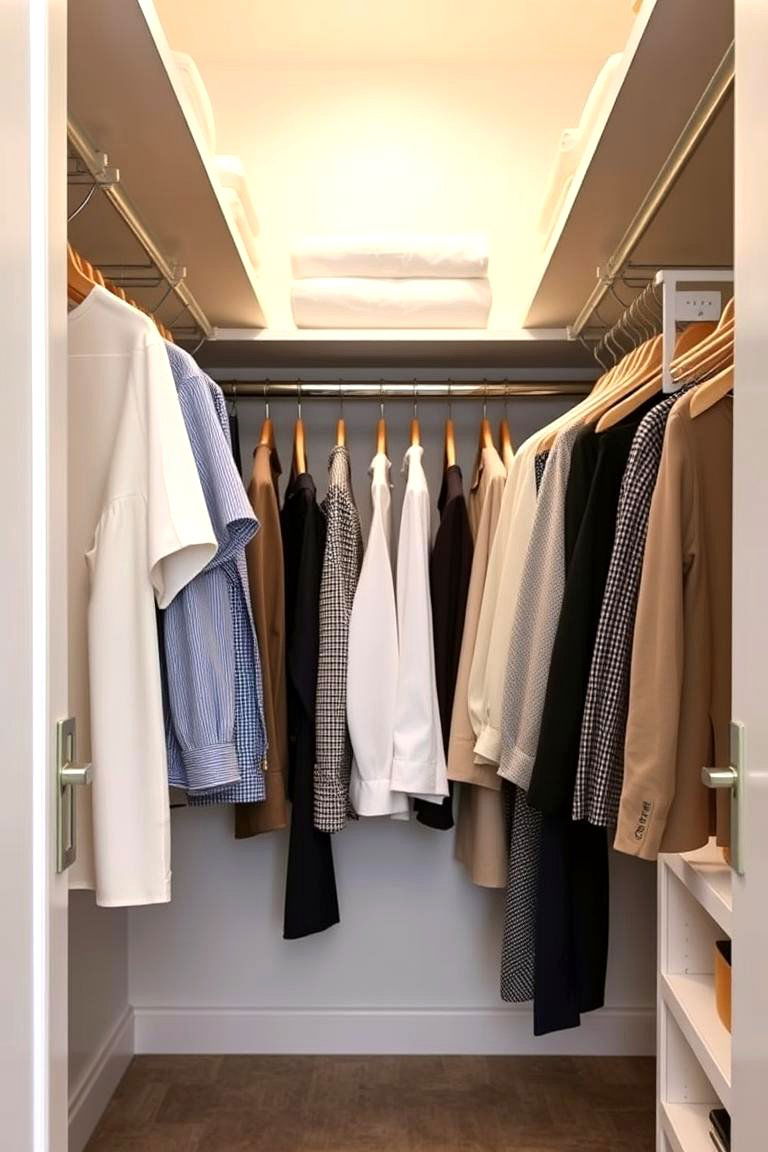 Adjustable Hanging Systems - 24 Walk in Closet Ideas