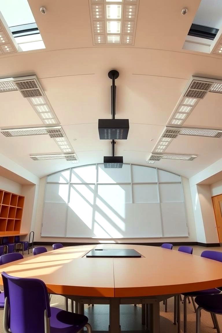 Adjustable Outdoor Indoor Hybrid Lighting - 24 Classroom Lighting Ideas