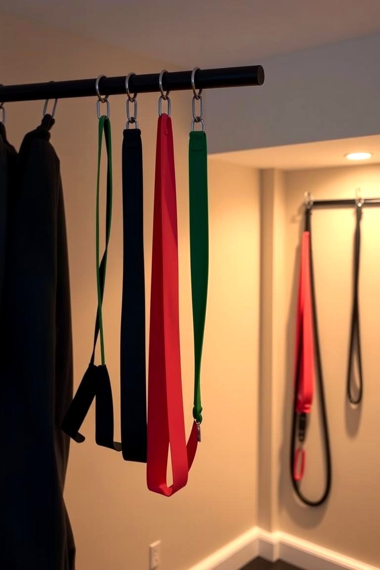 Adjustable Resistance Bands - 24 Small Home Gym Ideas