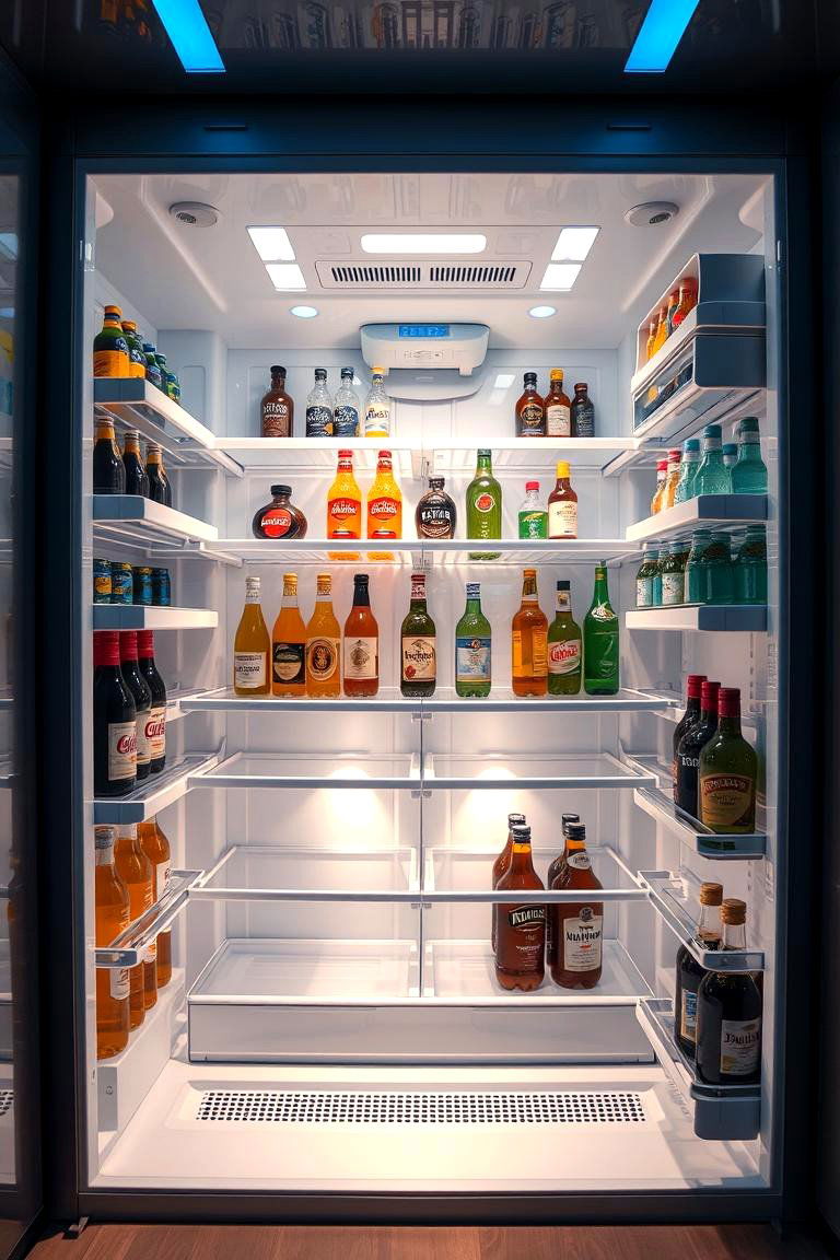 Adjustable Shelves - 24 Fridge Organization Ideas
