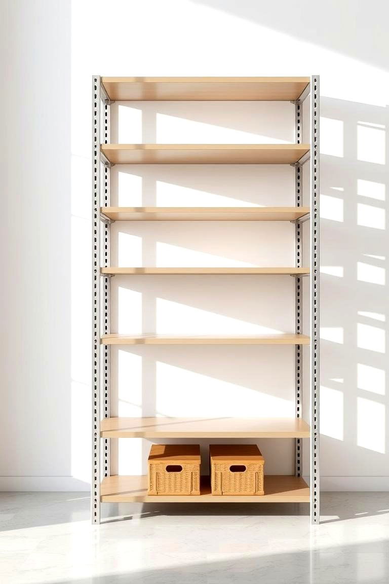 Adjustable Shelving Units - 24 Bookshelf Organization Ideas