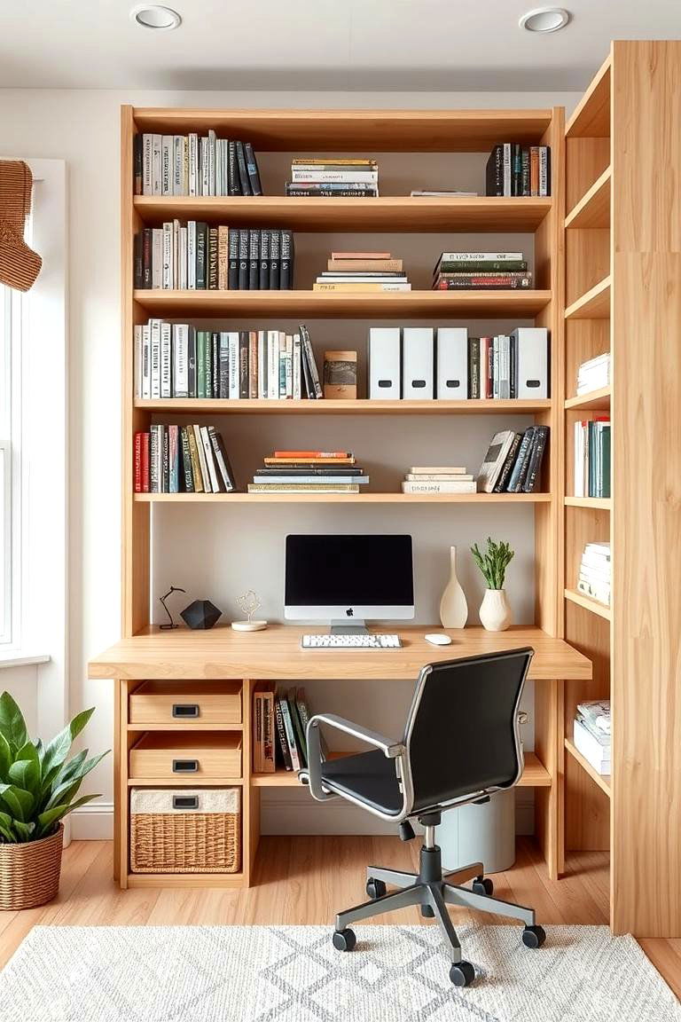 Adjustable Shelving - 24 Office Shelving Ideas