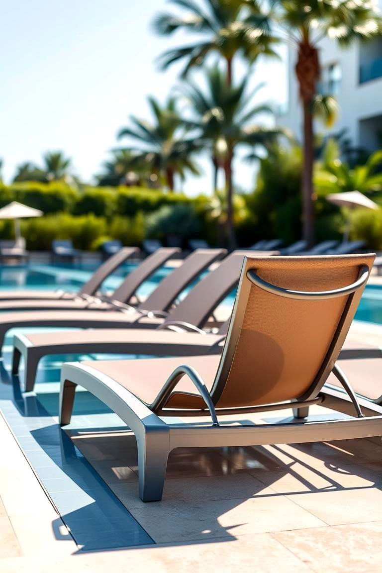 Adjustable Sun Loungers - 24 Outdoor Seating Ideas