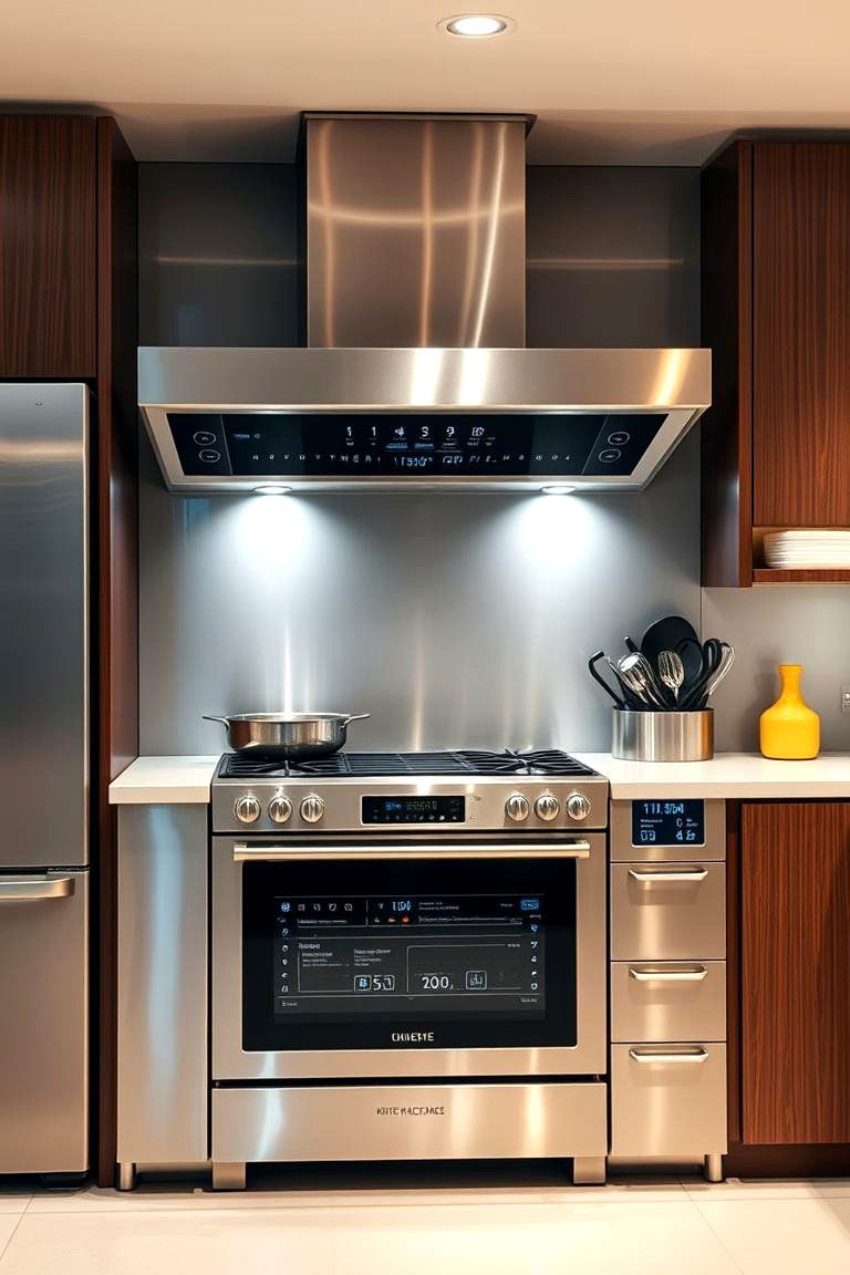 Advanced Cooking Technology at Your Fingertips - 24 Kitchen With Stainless Steel Appliances