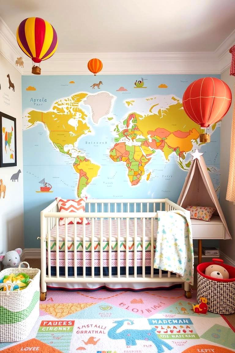 Adventure Inspired Nursery - 24 Baby Boy Nursery Ideas