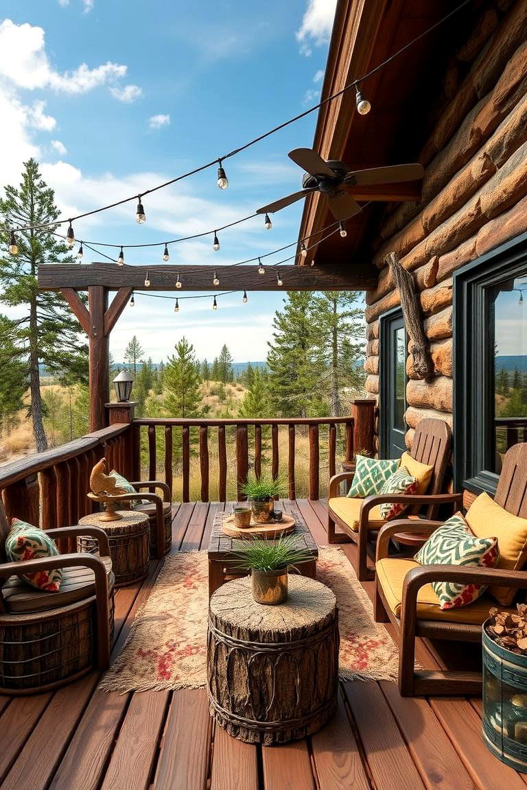 Adventure Themed Space - 24 Deck Decorating Ideas