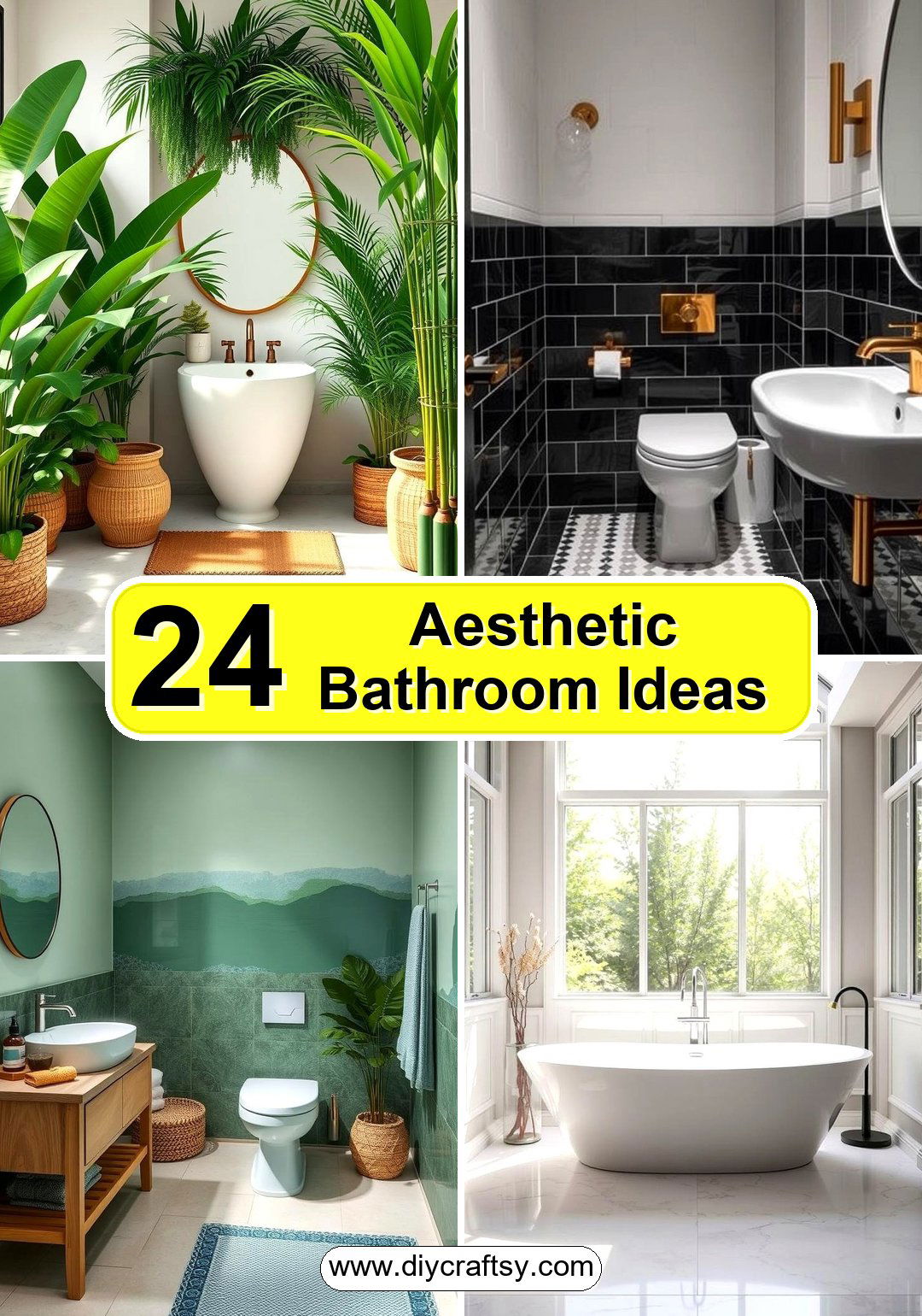 Aesthetic Bathroom Ideas