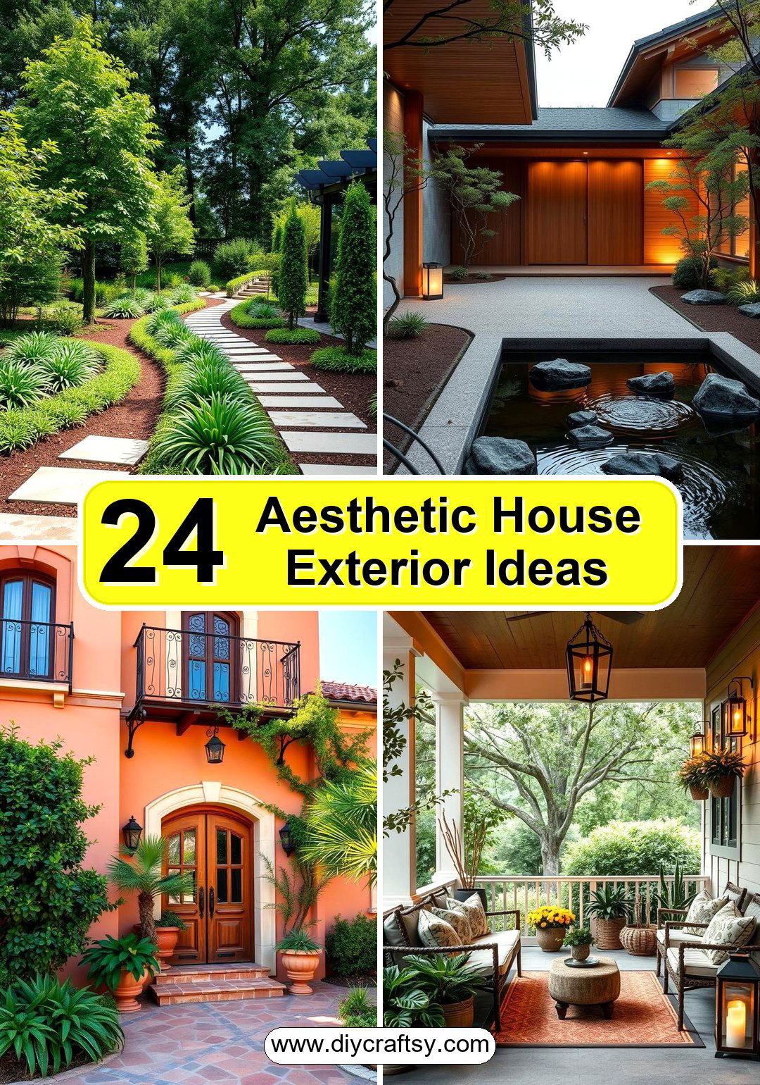 Aesthetic House Exterior Ideas