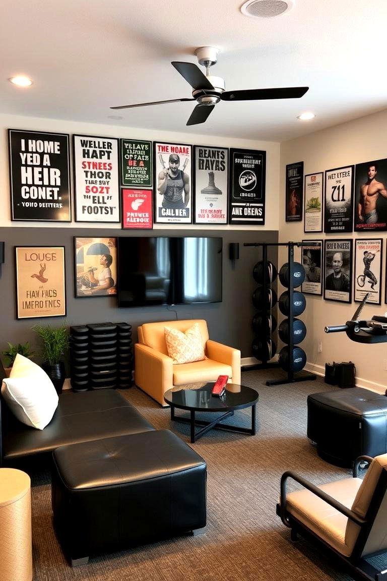 Aesthetic Touches - 24 Home Gym Ideas