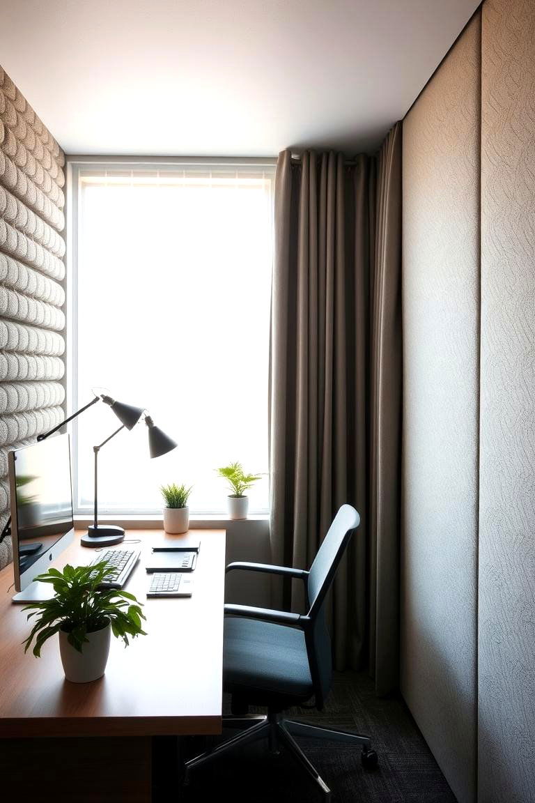 Affordable Acoustics and Soundproofing - 24 Budget Home Office Ideas