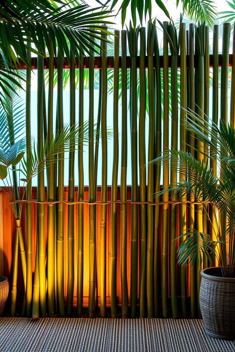 Affordable Bamboo Privacy Screen - 24 Ideas Cheap Ways to Block Neighbors View
