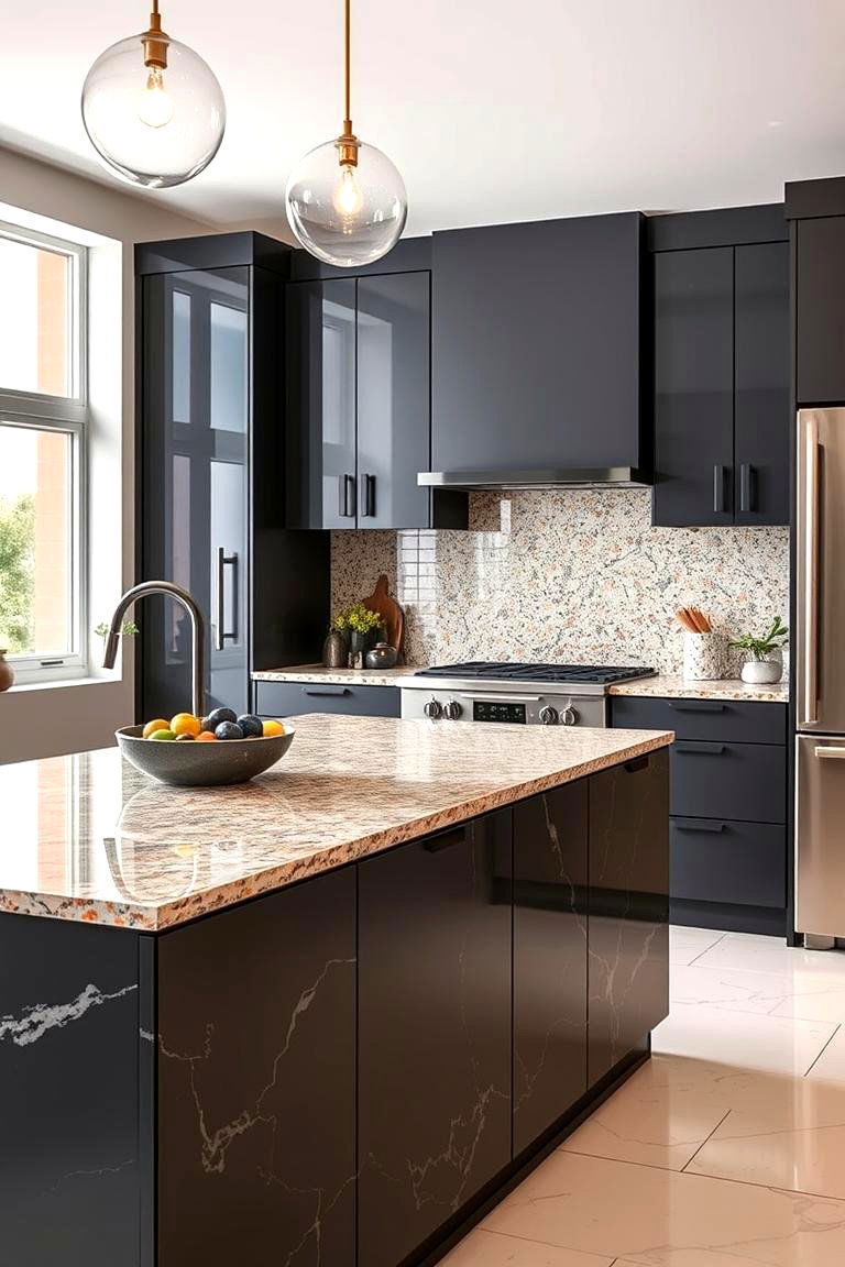 Affordable Upscale Style - 24 Terrazzo Kitchen Countertops