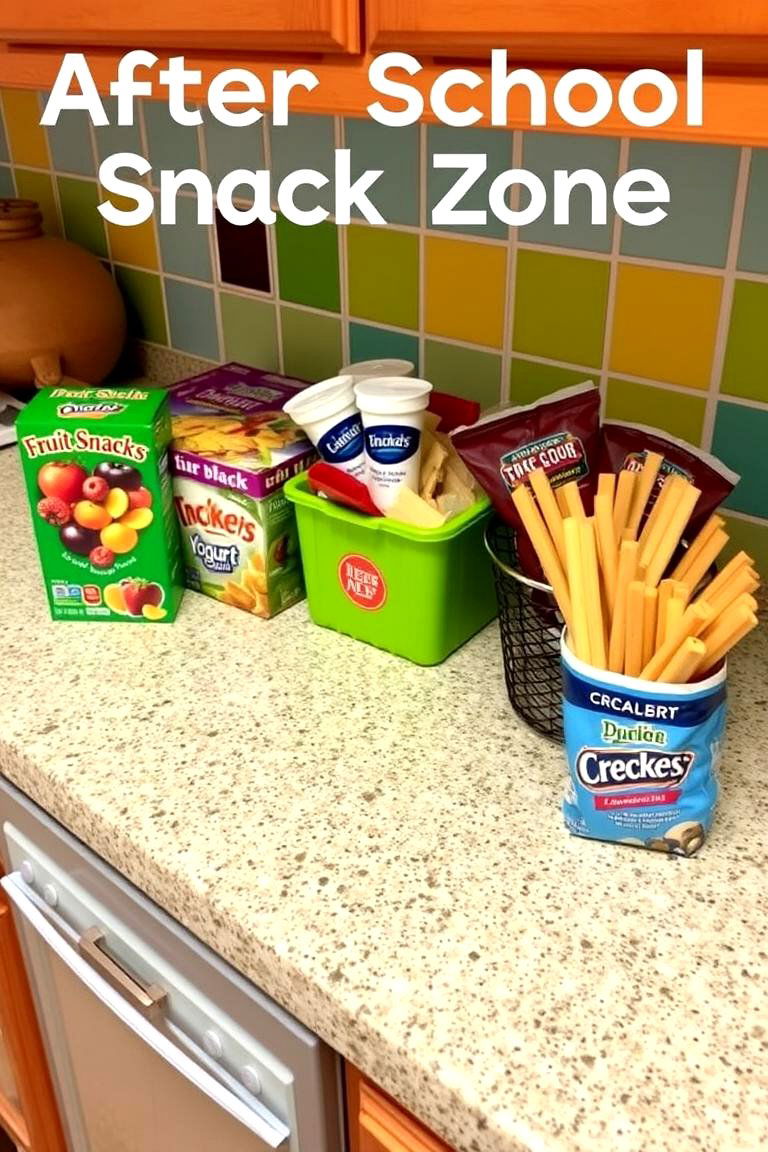 After School Snack Zone - 24 Mini Bar Ideas