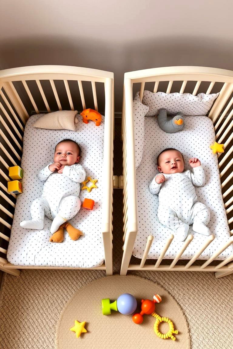 Age Appropriate Toys and Stimulation - 24 Twin Nursery Ideas
