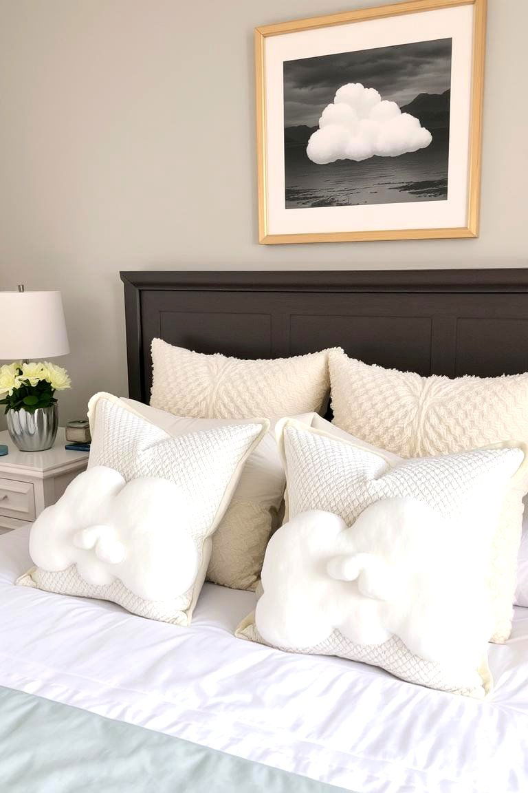 Airy Cloud Inspired Accessories - 24 Cloud-Themed Bedroom Ideas