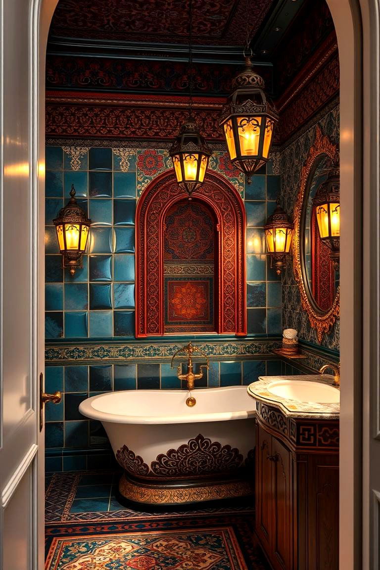 Aladdins Arabian Nights - 24 Disney Bathroom Ideas