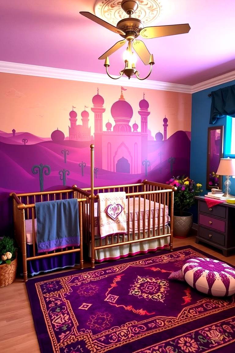 Aladdins Magic Carpet - 24 Disney Nursery Ideas