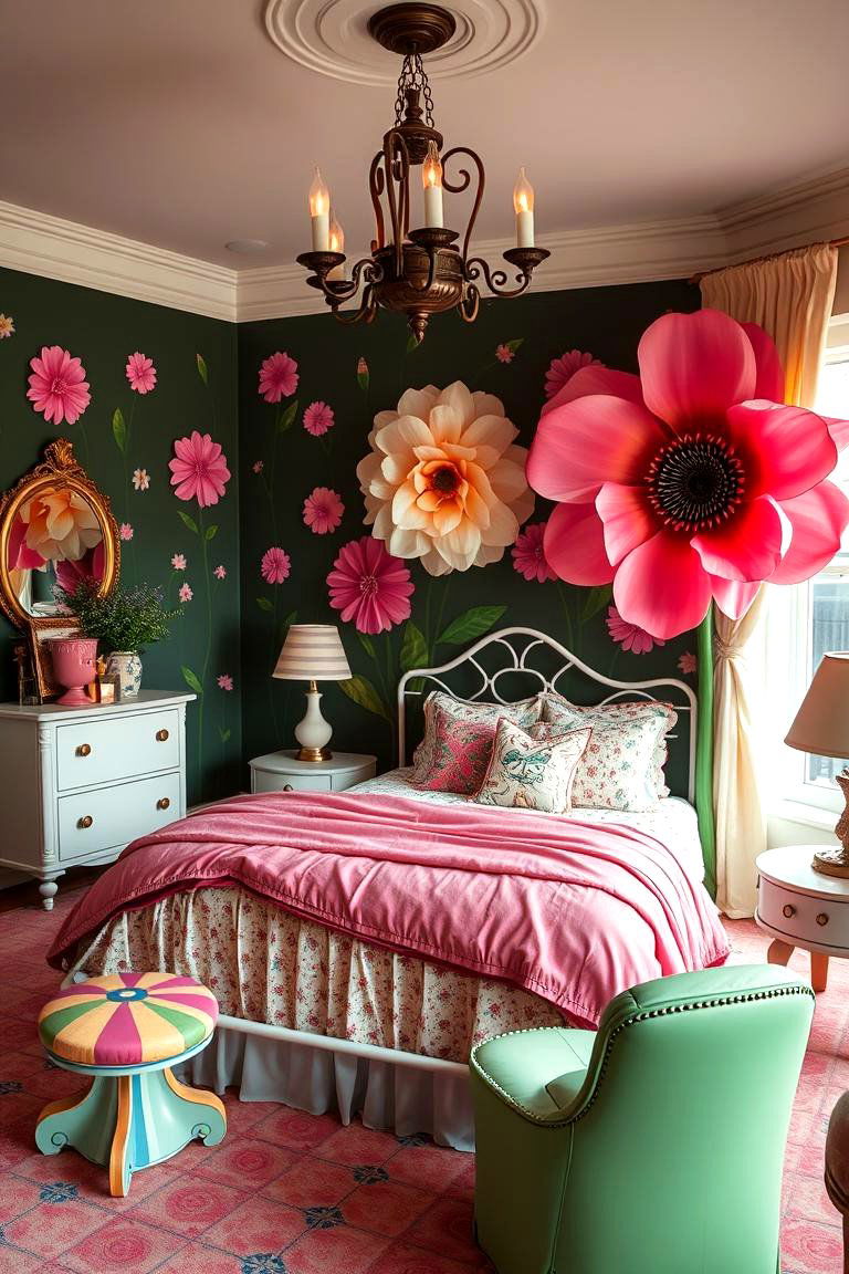 Alice in Wonderland Bedroom - 24 Fantasy Bedroom Ideas