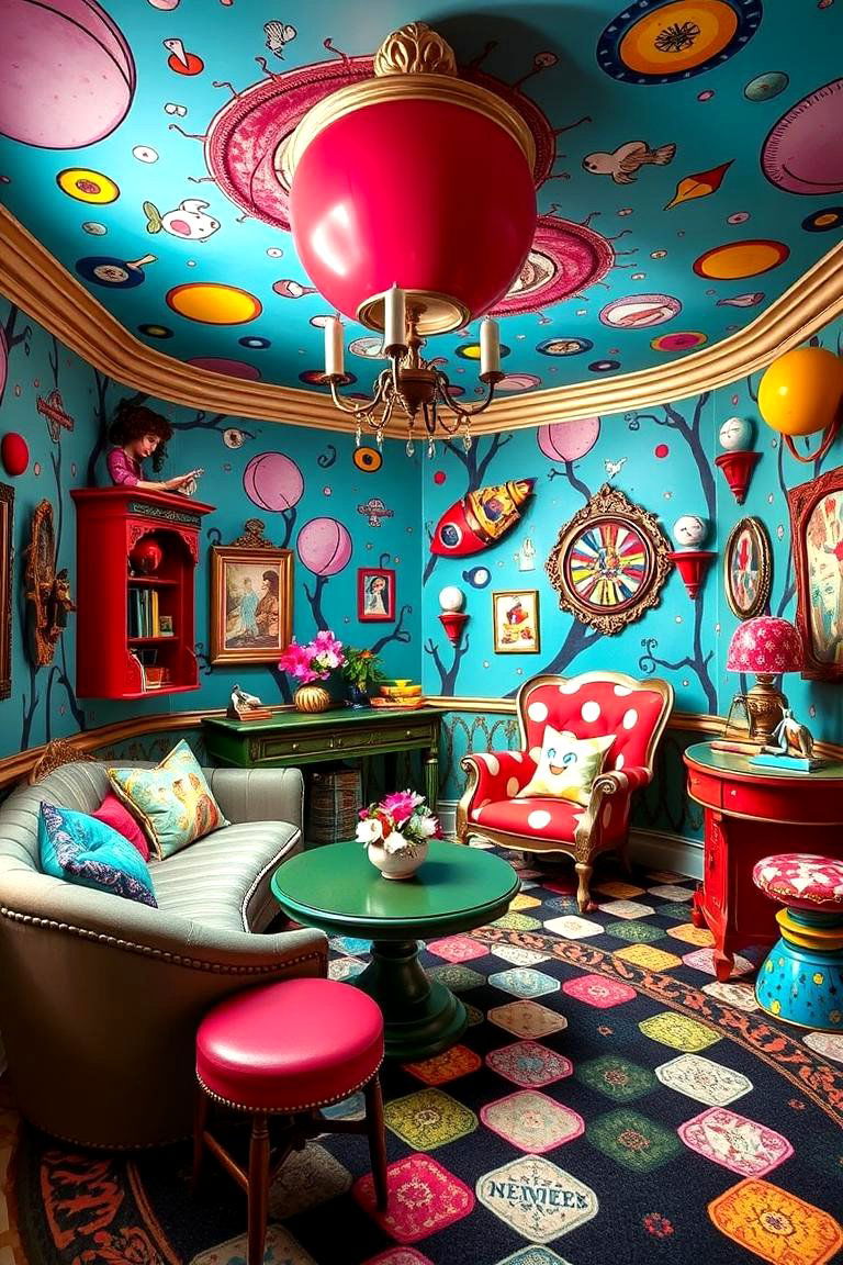 Alices Wonderland - 24 Disney Bedroom Ideas