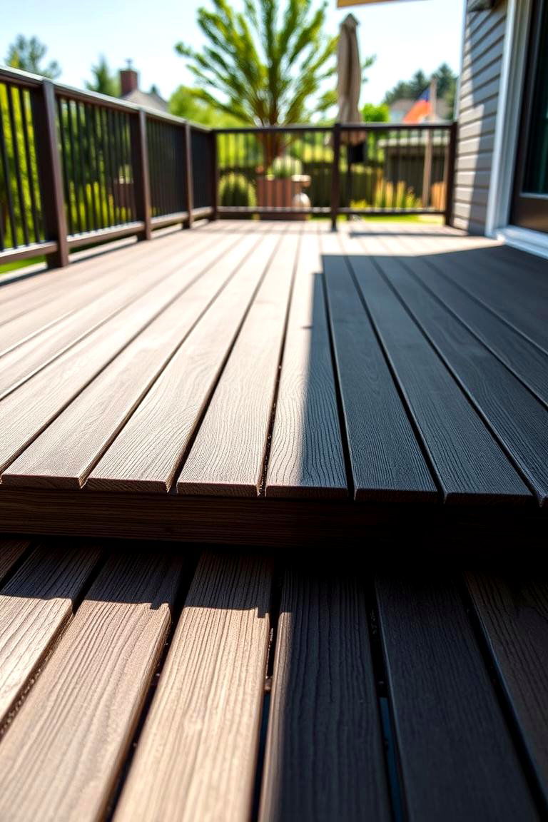 All Weather Resin Deck - 24 Patio Deck Ideas