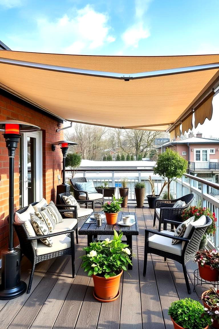 All Weather Terrace - 24 Terrace Design Ideas