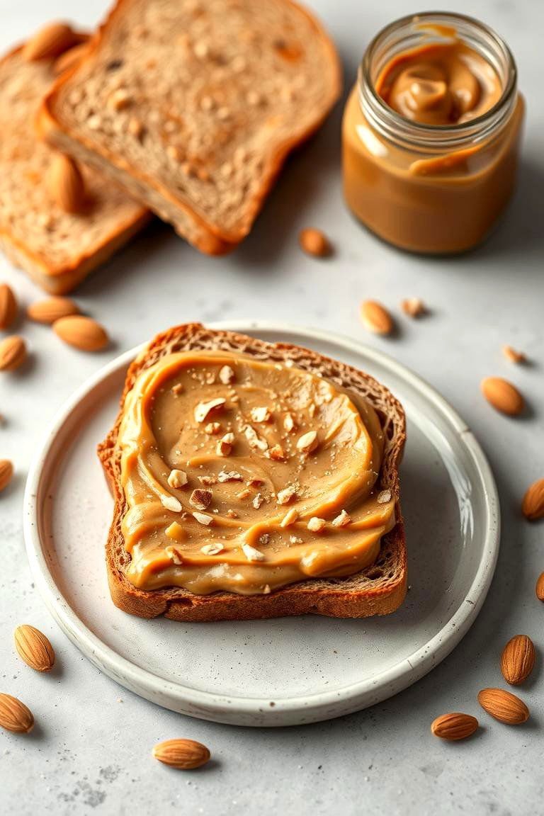 Almond Butter Toast Bar - 24 Breakfast Bar Ideas
