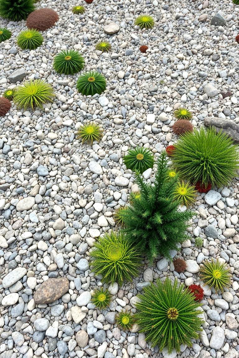 Alpine Gravel Garden with Miniature Plants - 24 Gravel Garden Ideas