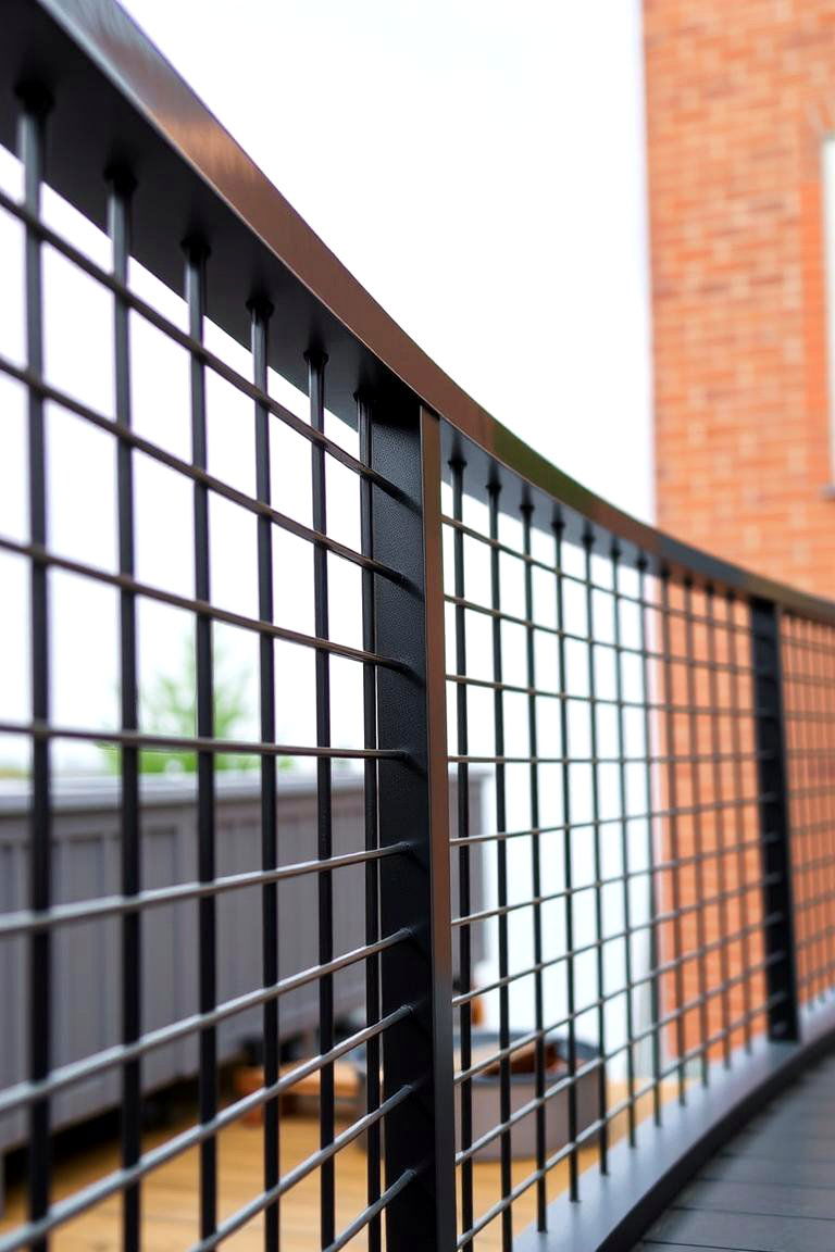 Aluminum Railing for a Modern Touch - 24 Deck Railing Ideas