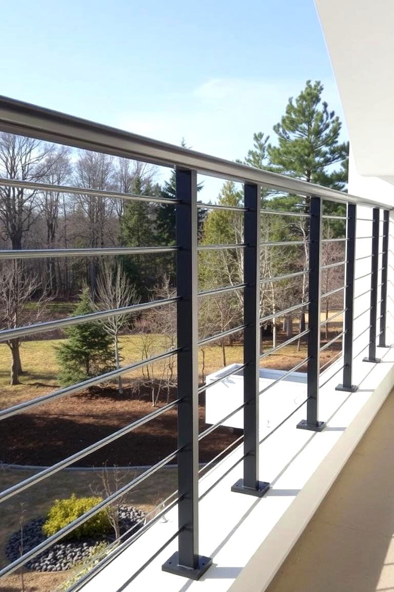 Aluminum Railings - 24 Porch Railing Ideas