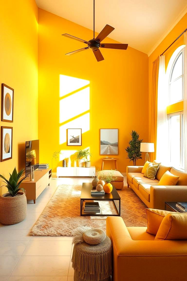 Amarillo Calido - 24 Mexican Interior Paint Colors