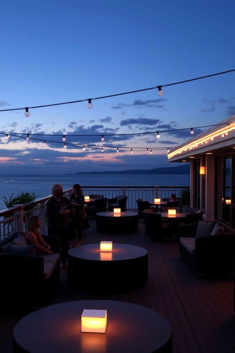 Ambient Deck Lighting Effects - 24 Deck Lighting Ideas