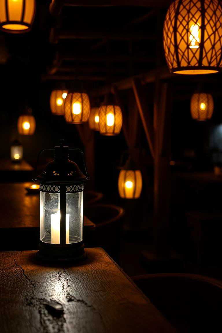 Ambient Lighting with Lanterns - 24 Bohemian Tropical Bohemian Decor
