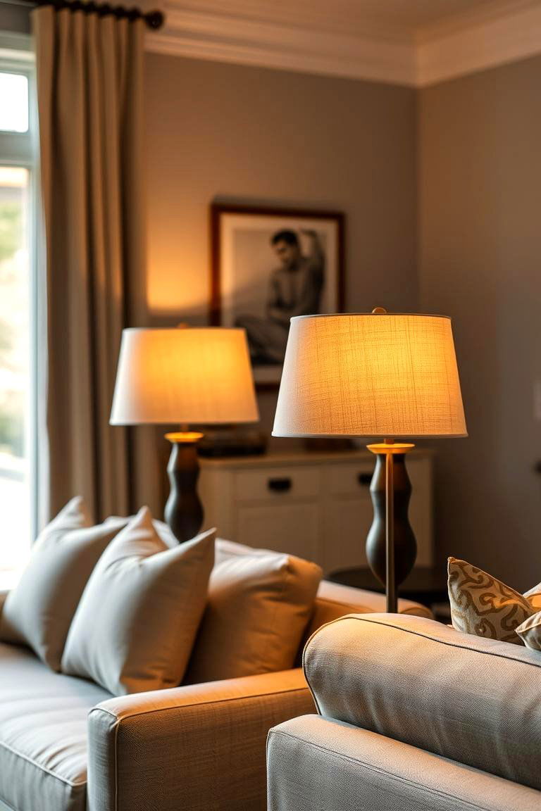 Ambient Table Lamps - 24 Living Room Furniture Ideas