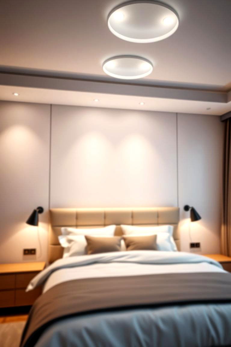 Ambient and Layered Lighting - 24 luxury modern bedroom ideas