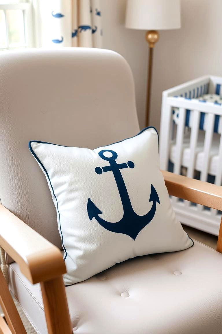 Anchor Accents of Stability - 24 Ocean-themed Nursery Ideas