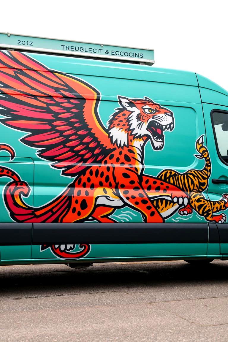 Animal Motifs - 24 70s Van Art Ideas
