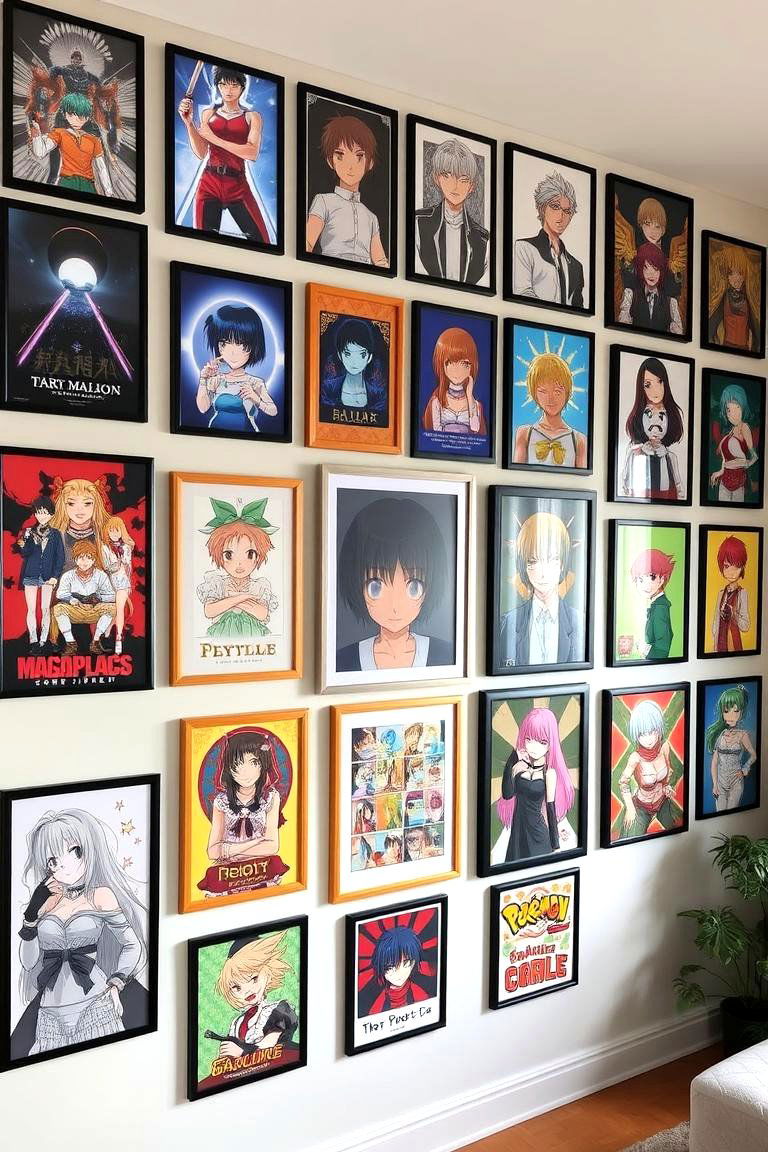 Anime Character Posters and Art Prints - 24 Anime Room Ideas