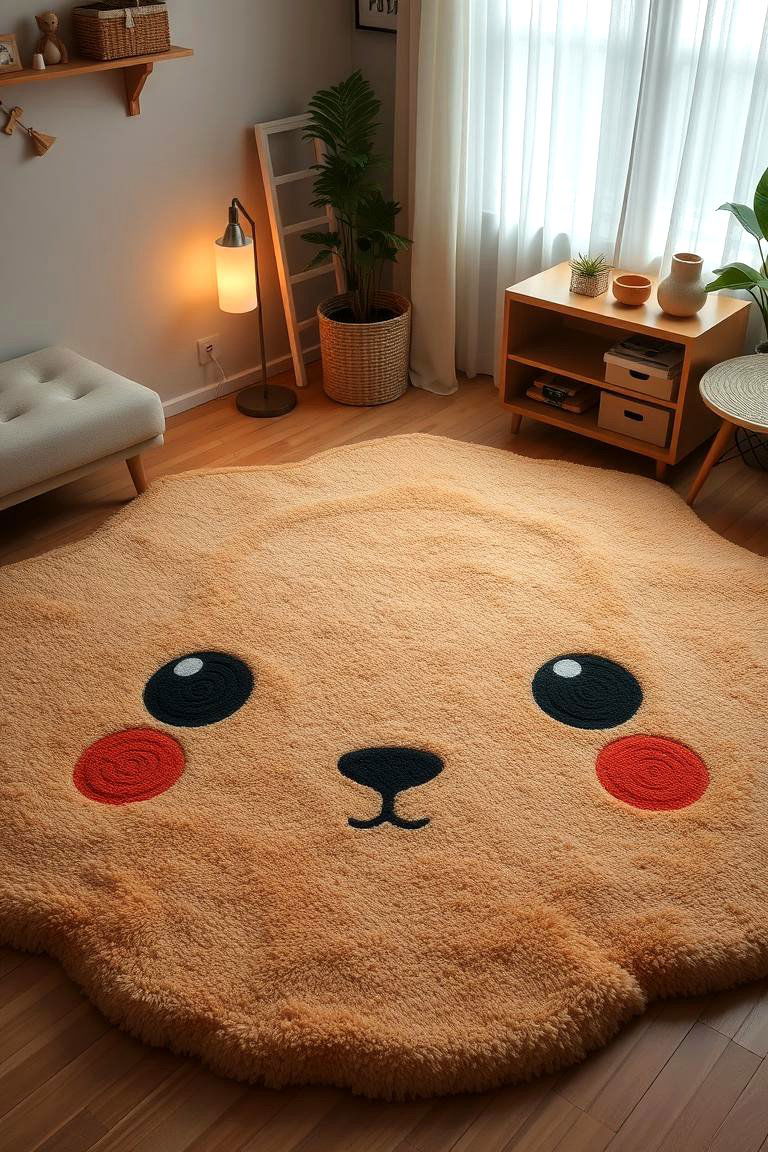 Anime Inspired Rugs and Carpets - 24 Anime Room Ideas