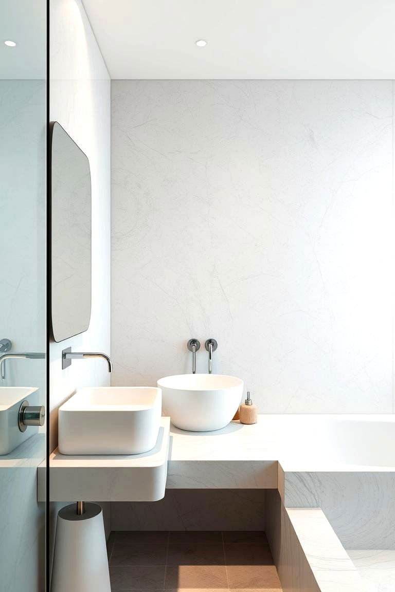 Anti Microbial and Easy Clean Materials - 24 Handicap Bathroom Ideas