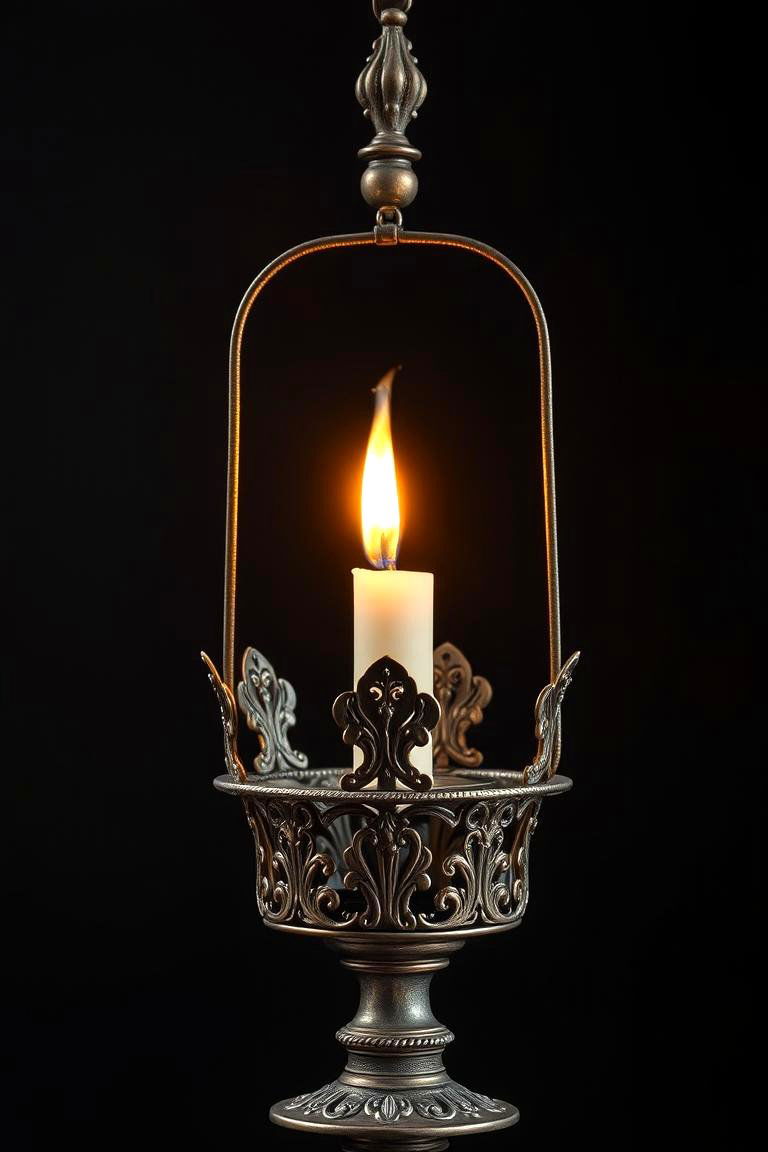 Antique Candle Holders - 24 Medieval Home Decor Ideas