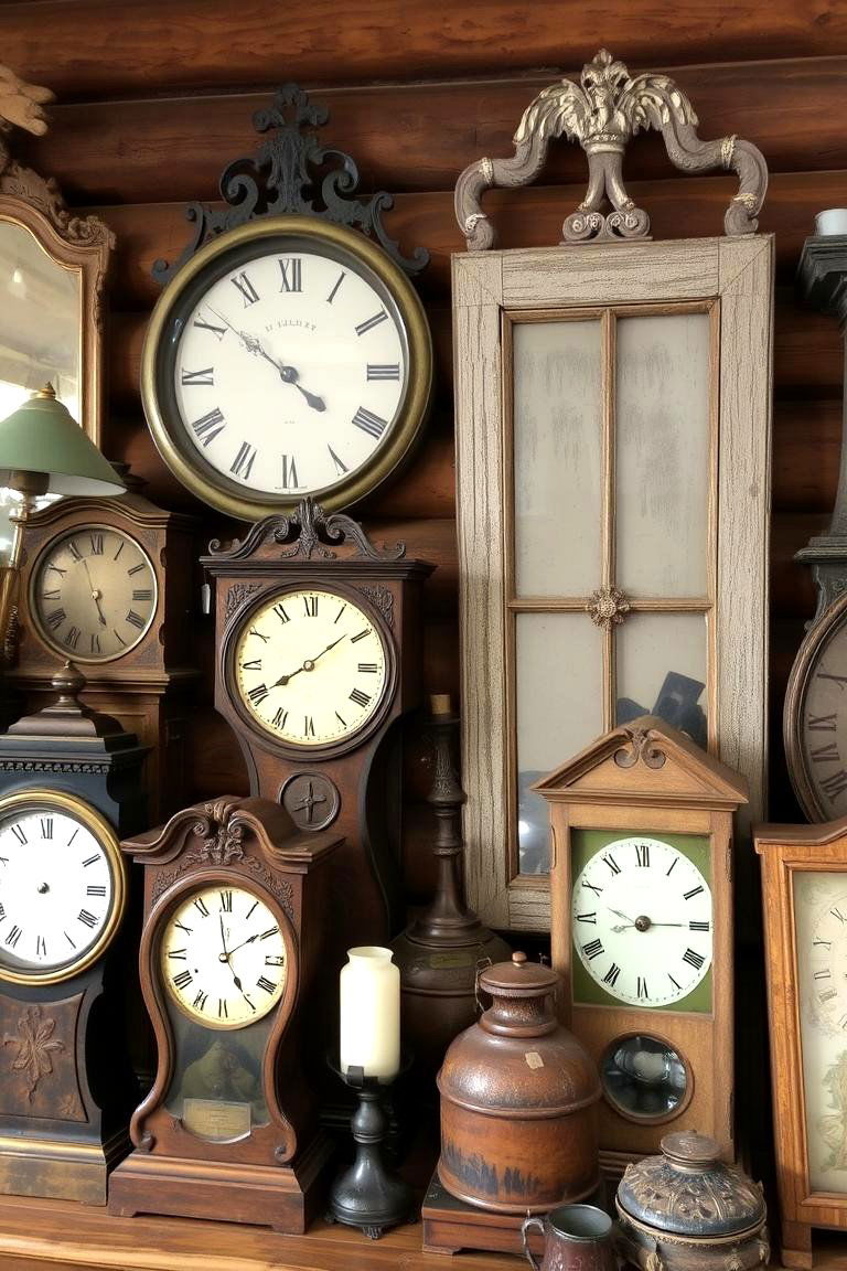 Antique Decor Elements - 24 Cabin Decor Ideas