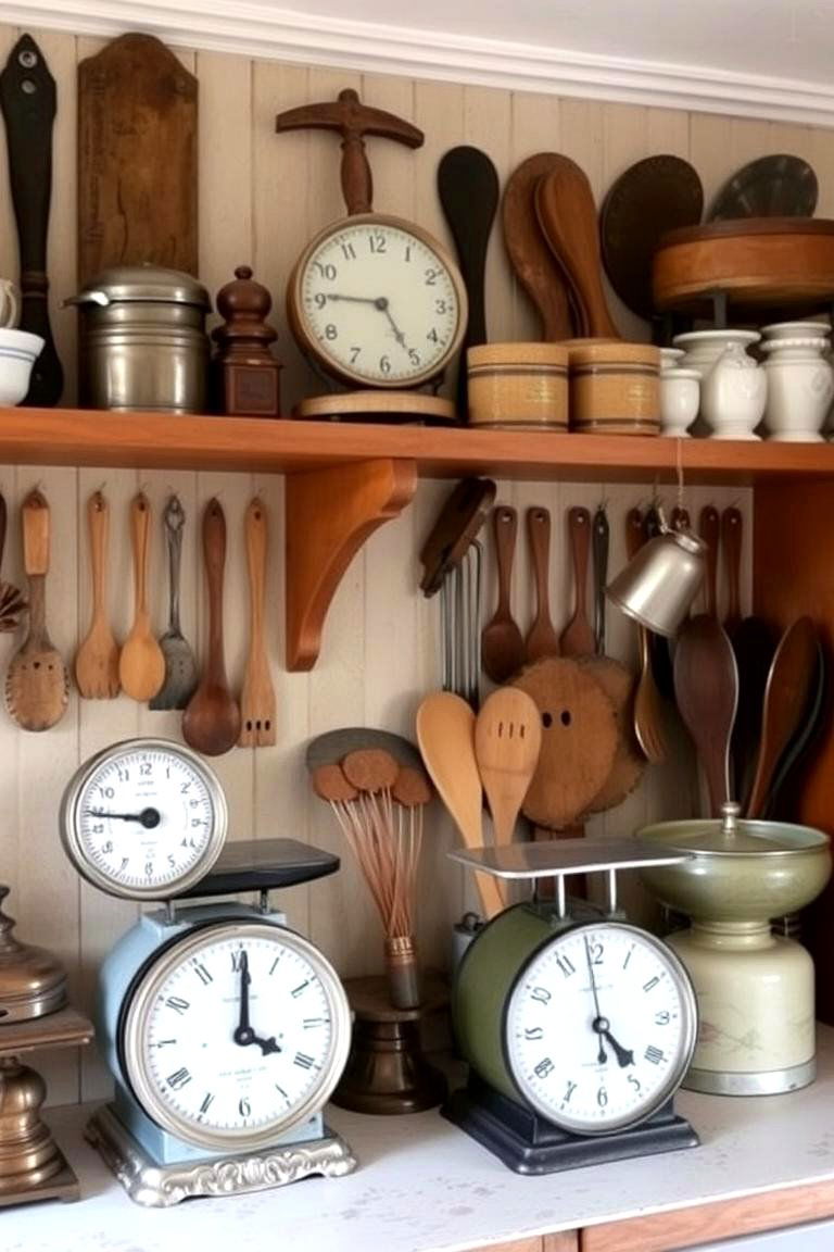 Antique Kitchen Tools - 24 Cozy Kitchen Ideas