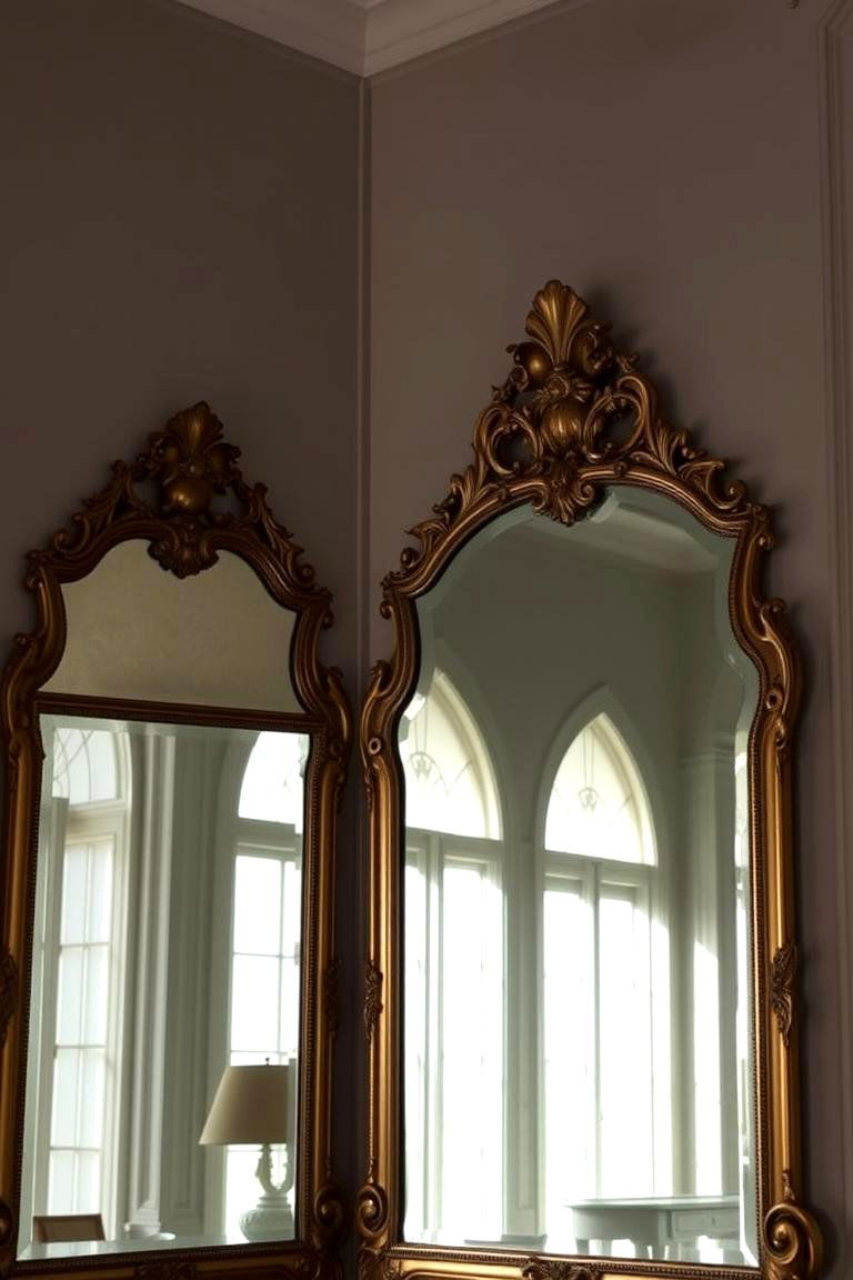 Antique Mirrors - 24 Boho Cottage Style Decor Ideas